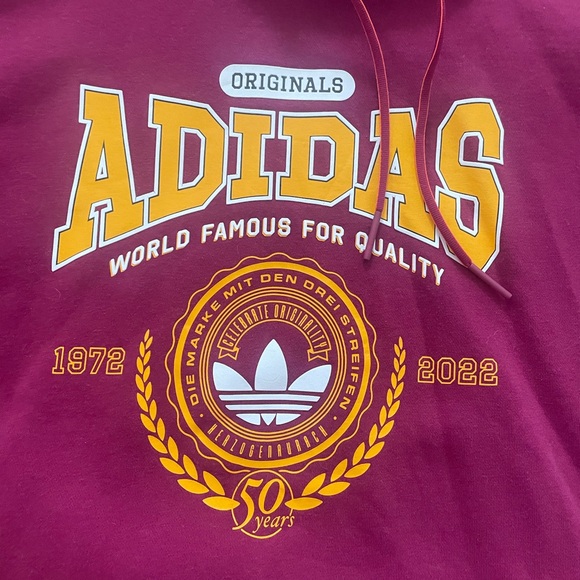 ADIDAS ORIGINALS CLASS OF 72 HOODIE (PLUS SIZE) - 1X - Picture 3 of 7